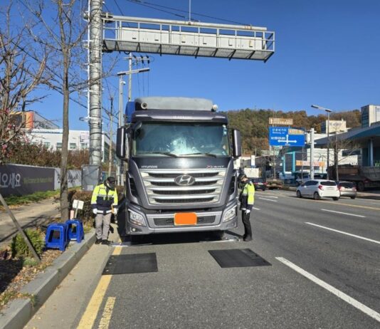 과적 차량 NO, 안전한 도로 YES