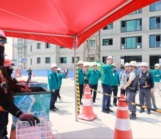대전시, 폭염 속 현장점검 취약계층과 건설근로자 건강 챙긴다