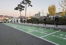 오정도매시장, 전기차 충전시설 11기 신규 설치