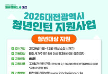 청년인턴 지원사업 참여할 구직자․기업 찾습니다