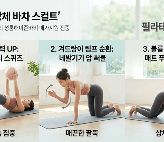 당당한 여름 핏의 완성… 탄력 있는 상체를 만드는 ‘20대 여성 가슴 필라테스’ 루틴